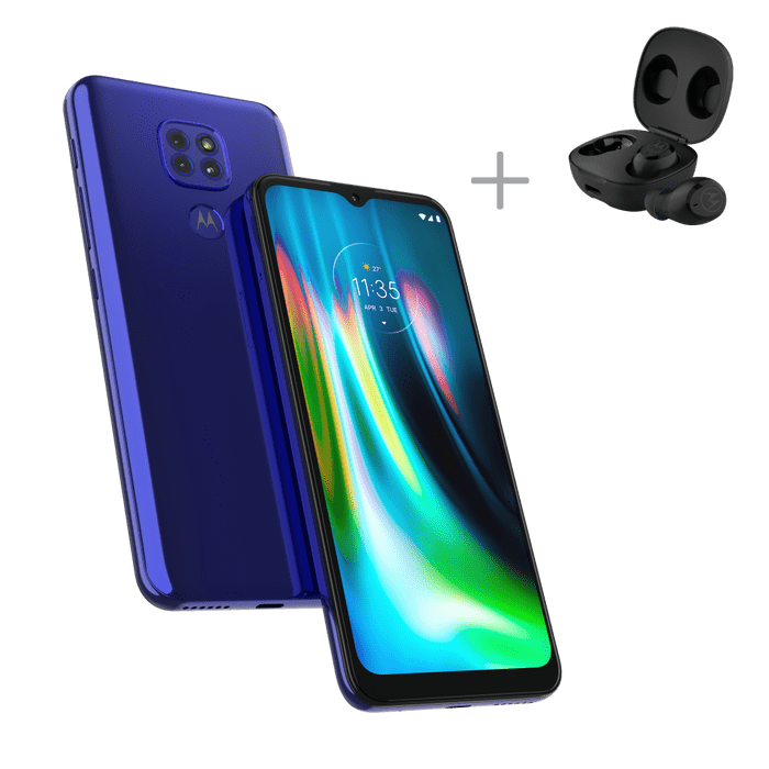 Moto G9 Play + Fone de Ouvido Sem Fio