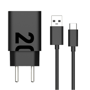 Carregador de parede TurboPower™ 20W USB-C Preto