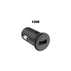 Carregador veicular TurboPower™ 18 W sem cabo Preto