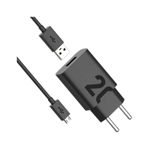 Carregador de parede TurboPower™ 20W Micro USB Preto