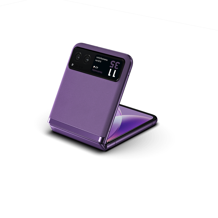 tela-dobrada-smartphone-motorola-razr-40-lilac