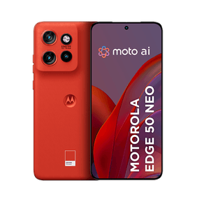 Smartphone Motorola Edge 50 Neo 5G 256GB 16GB (8GB RAM +8GB RAM Boost) 50MP Sony Camera Moto AI Ultrarresistencia militar - Poinciana - Vegan Leather