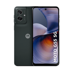 Imagem Smartphone Motorola Moto g55 5G 256GB 16GB Ram Boost e Camera 50MP com AI NFC Tela 6.5" com Superbrilho - Preto