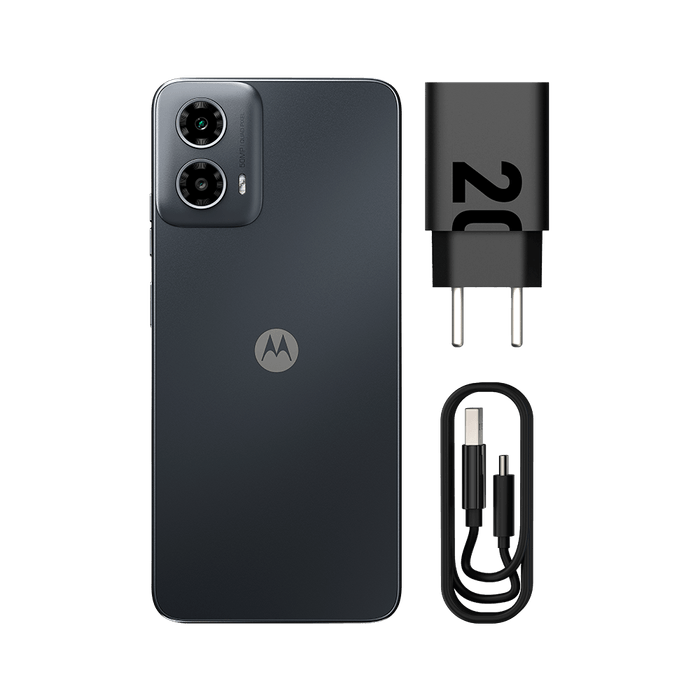 Celular-preto-da-motorola-moto-g34-com-carregador-turbopower