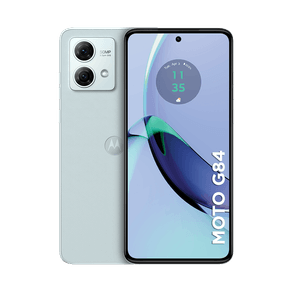 Imagem moto g84 5G 256GB 16GB (8GB RAM + 8GB RAM Boost) 50MP Ultra-Pixel AI Camera Tela pOLED NFC - Azul - Vegan Leather