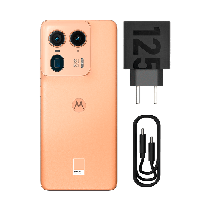 Celular-motorola-edge-50-ultra-com-carregador-turbopower-peach-fuzz