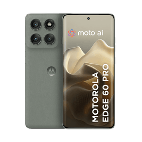 Smartphone Motorola Edge 60 Pro 5G 512GB 24GB (12GB RAM+12GB Ram Boost) Tela Quad-Curve moto AI 50MP Sony Camera ultrarresistencia militar IP68 + IP69 - Cinza