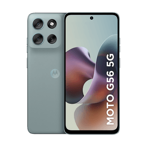 Smartphone Motorola Moto g56 5G 256GB 24GB (8GB RAM+16GB Ram Boost) e 50MP Sony Lytia 600 Camera Moto AI Ultrarresistência militar IP68 + IP69 - Cinza