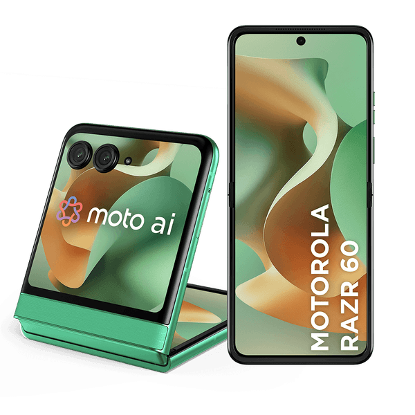 Smartphone Motorola Razr 60 5G 256GB 24GB (12GB RAM+12GB Ram Boost) Tela dobrável 6,9" pOLED e externa 3,6” Moto AI camera IP48 - Verde