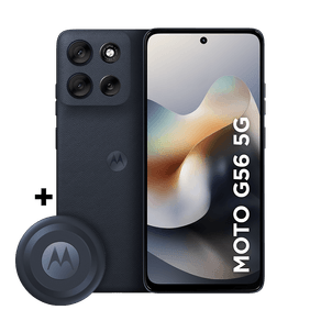 Imagem Kit smartphone moto g56 5G + moto tag rastreadora 256GB 24GB (8GB RAM+16GB Ram Boost) e 50MP Sony Lytia 600 AI Camera Ultrarresistência militar IP68 + IP69 - Grafite