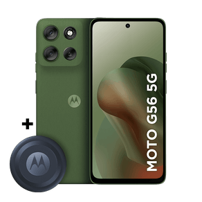 Imagem Kit smartphone moto g56 5G + moto tag rastreadora 256GB 24GB (8GB RAM+16GB Ram Boost) e 50MP Sony Lytia 600 AI Camera Ultrarresistência militar IP68 + IP69 - Verde