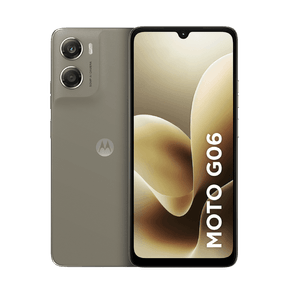 Smartphone Motorola Moto g06 128GB 12GB (4GB RAM + 8GB Ram Boost) e Camera 50MP com AI Bateria de 5200 mAh Tela 6.9" - Bege