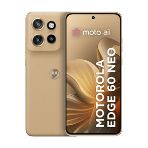 Smartphone Motorola Edge 60 Neo 5G 512GB 24GB (12GB RAM + 12GB RAM Boost) 50MP Sony Câmera Moto AI e tela 1,5K Super HD - Latte