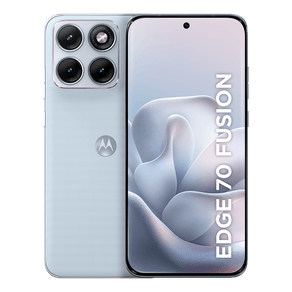 Smartphone Motorola Edge 70 Fusion 5G 256GB 24GB (8GB RAM + 16GB RAM Boost), camera 50MP Sony Lytia 710, Tela 1.5K extreme Amoled 144hz - Branco