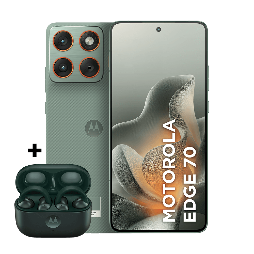Kit smartphone motorola edge 70 512GB e fone moto buds loop