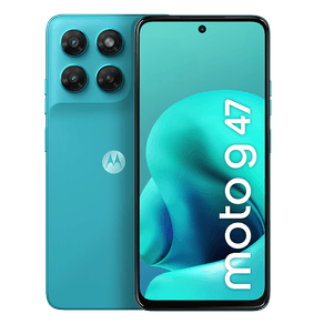 Smartphone Motorola Moto g47 5G 128GB 12GB (4GB RAM + 8GB RAM Boost) camera 50MP Sony Lytia 600, 120hz, ultrarresistente - Azul Turquesa