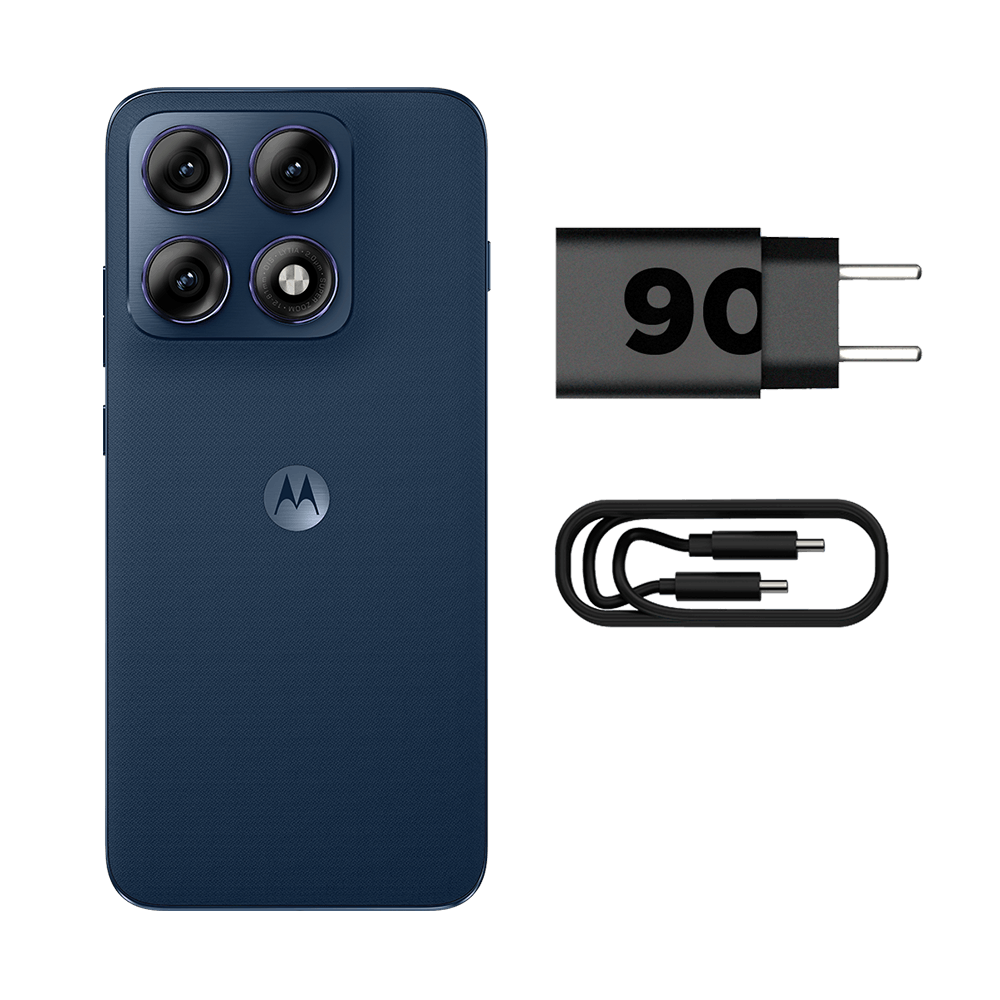 Celular-Motorola-Edge-70-Pro-azul-com-carregador-TurboPower-90W-e-cabo-USB-–-smartphone-motorola-carregamento-rapido