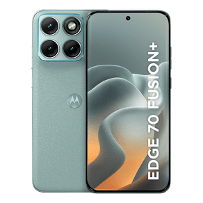 Smartphone Motorola Edge 70 Fusion + 5G 256B 24GB (12GB RAM + 12GB RAM Boost), camera 50MP Sony Lytia 710, Tela 1.5K extreme Amoled 144hz - Verde Claro