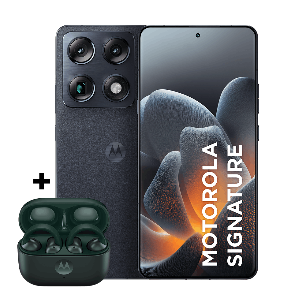 Kit smartphone motorola signature e fone moto buds loop