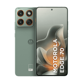 Imagem Smartphone Motorola Edge 70 5G 512GB 24GB (12GB RAM + 12GB RAM Boost), Ultrafino, 3 cameras 50MP e tela extreme Amoled 120hz - Lily Pad