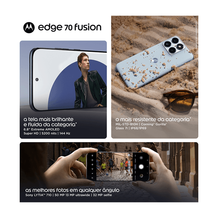 Smartphone-Motorola-Edge-70-Fusion-grafite-–-colagem-display-AMOLED-resistencia-IP68-e-camera-50MP-–-celular-motorola