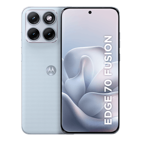 Smartphone Motorola Edge 70 Fusion 5G 12 GB RAM 256GB 24GB (12GB RAM + 12GB RAM Boost), camera 50MP Sony Lytia 710, Tela 1.5K extreme Amoled 144hz - Branco