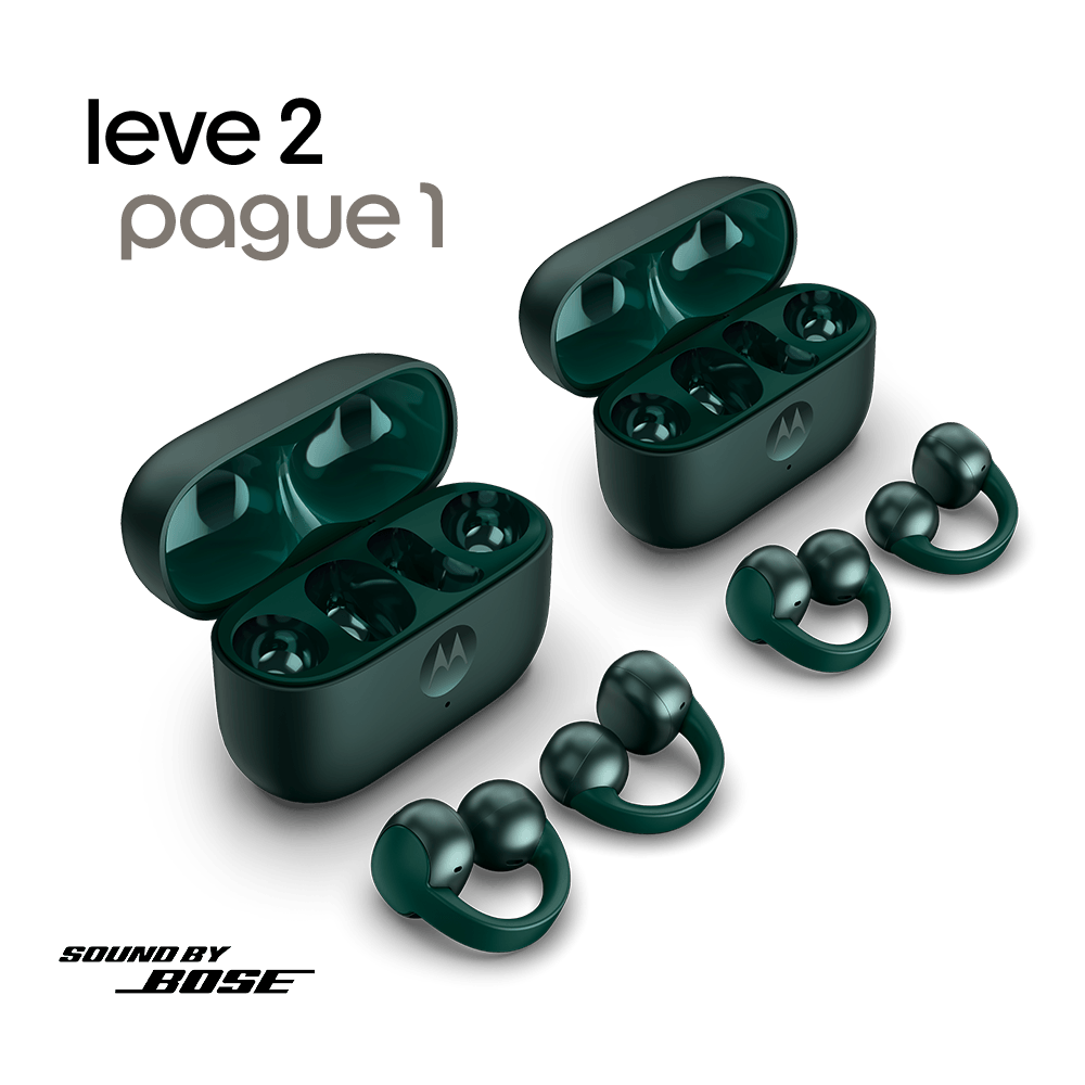 Fone de ouvido Sem Fio Moto Buds Loop - compre 1 e leve 2