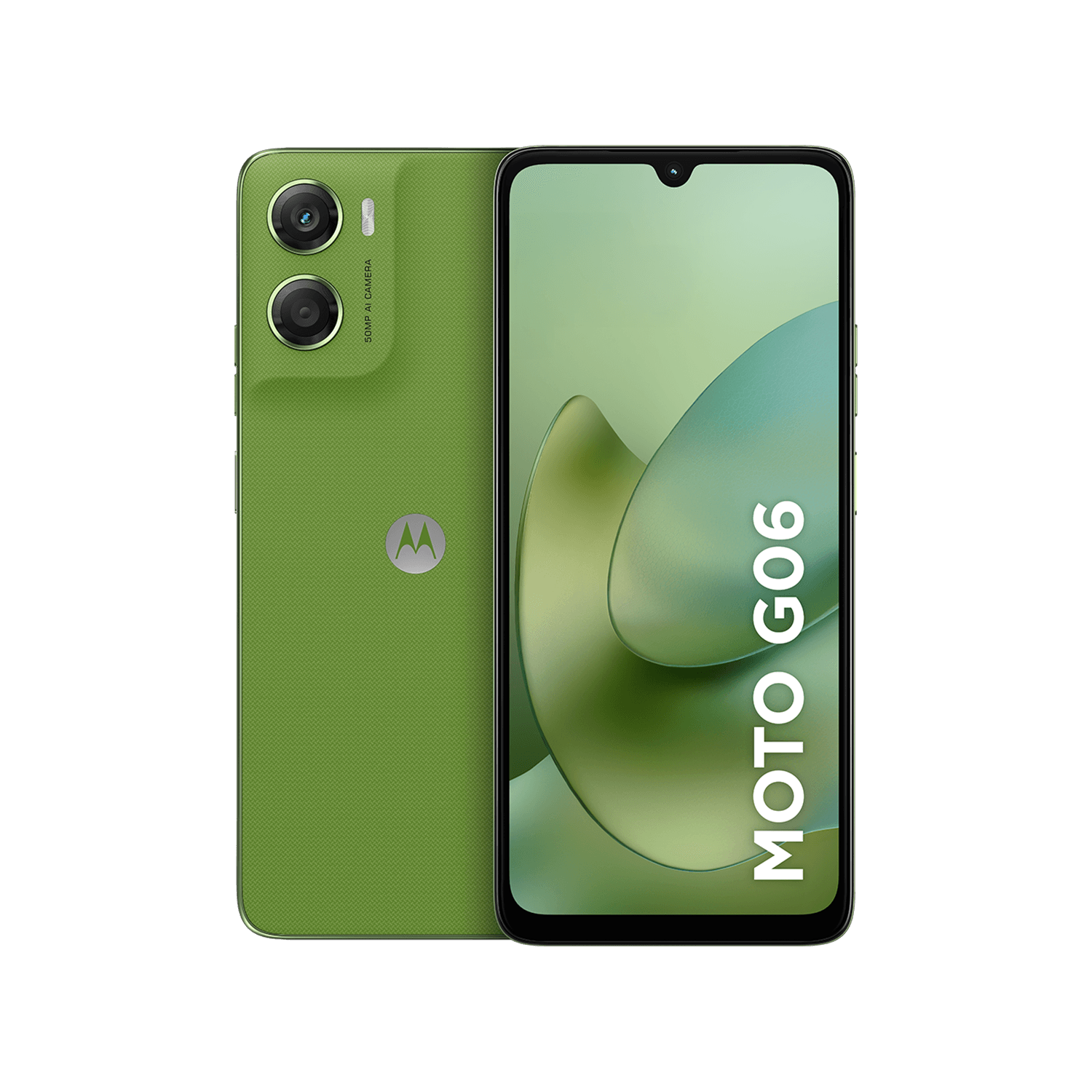 Smartphone Motorola Moto g06 256GB - 4GB RAM + 8GB Ram Boost e Camera 50MP com AI Bateria de 5200 mAh Tela 6.9" - Verde