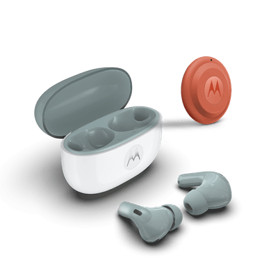 Kit Fone de ouvido Sem Fio Motorola Moto Buds 2 + Moto Tag 2